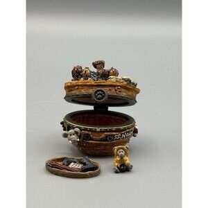 Boyd’s Bears Uncle Beans Treasure Box Surf Up Noahs Ark Drip McNibble COMPLETE